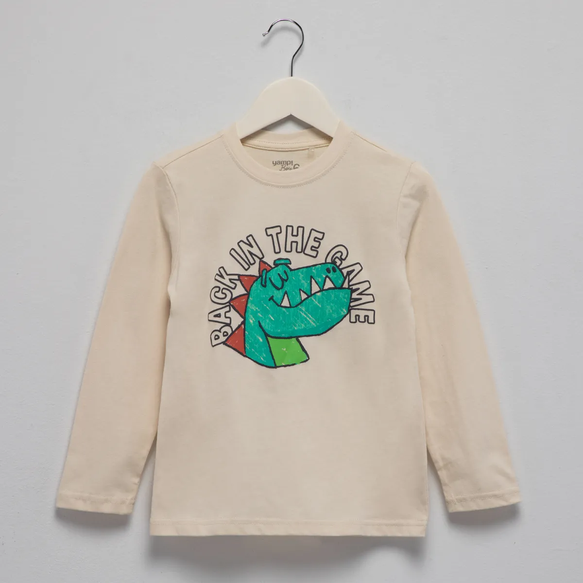 YAMP - Polera Niño Manga Larga Algodón Yamp