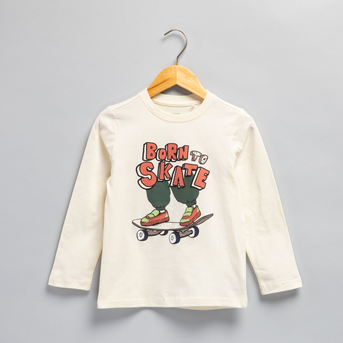 YAMP - Polera Niño Manga Larga Algodón Yamp