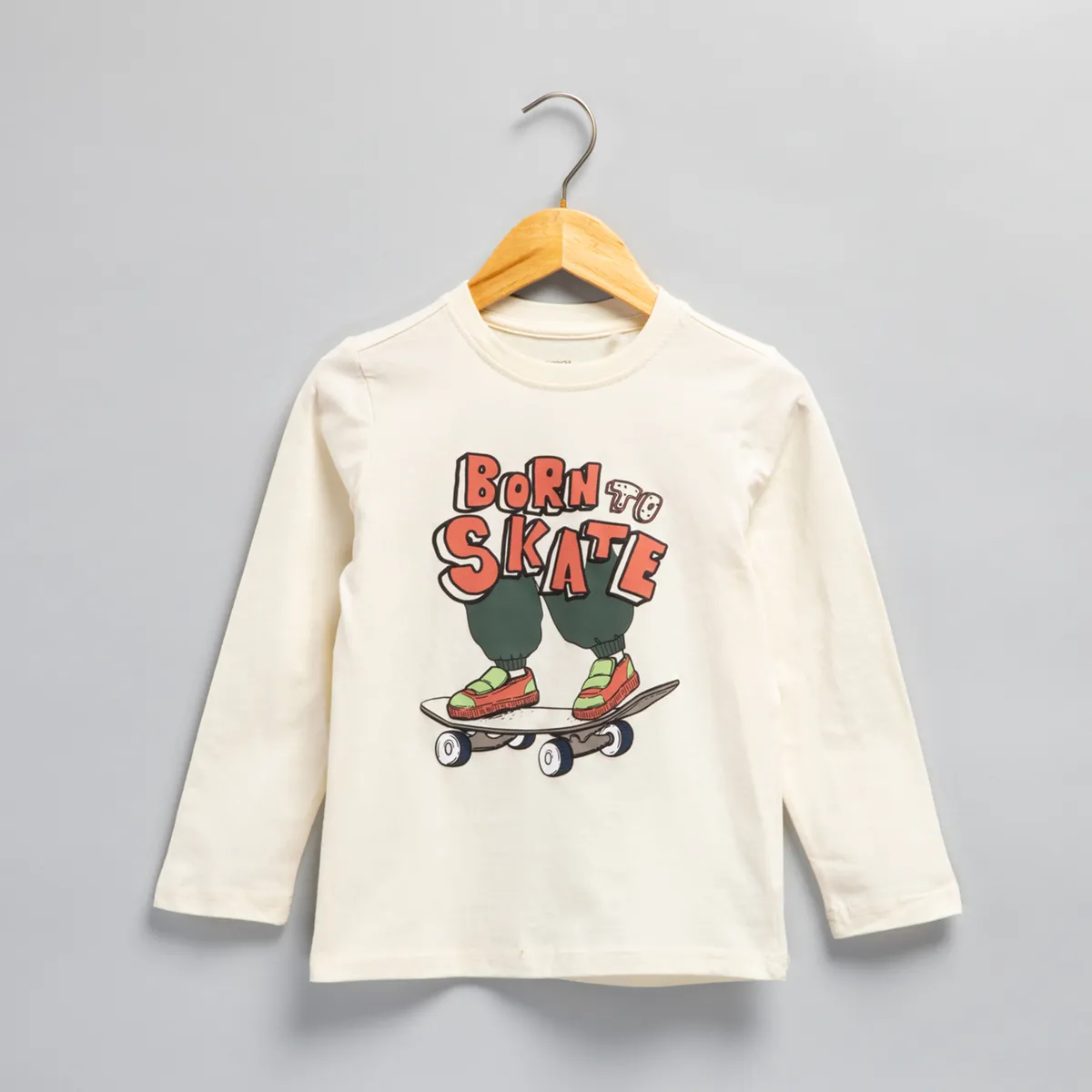 YAMP - Polera Niño Manga Larga Algodón Yamp