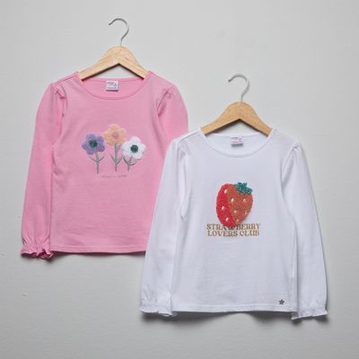 Imagen 2 del producto Pack De 2 Poleras Niña