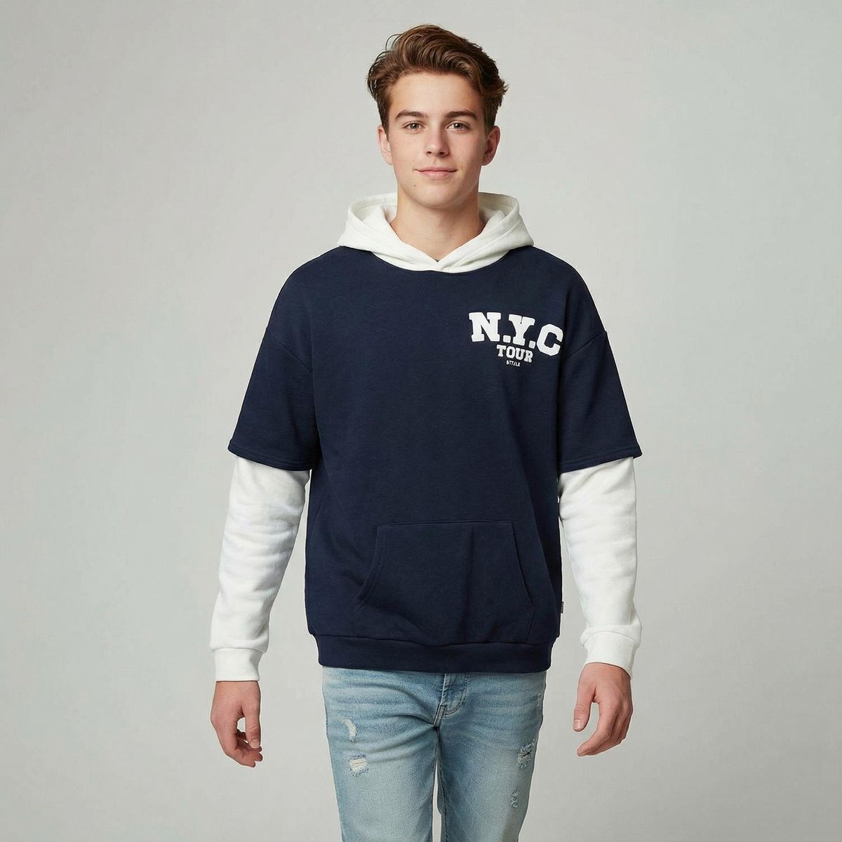 FEDERATION - Polerón Niño Manga Larga Algodón Federation