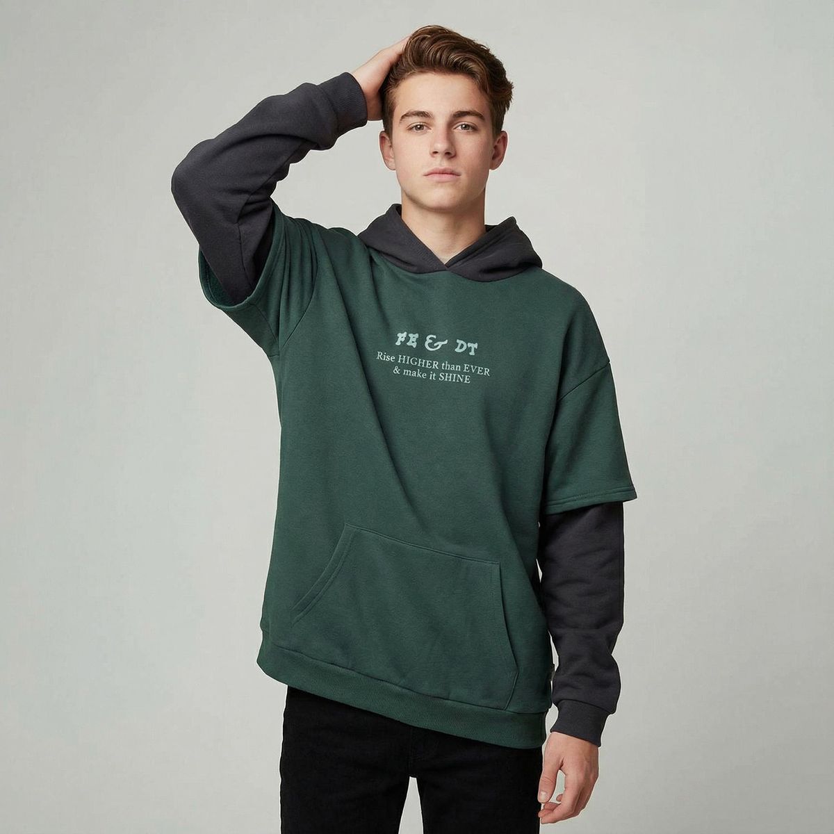 FEDERATION - Polerón Niño Manga Larga Algodón Federation