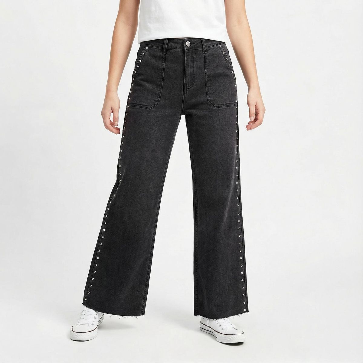 ELEVEN - Pantalón Jean Tachas Niña Eleven