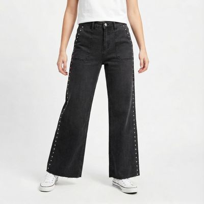 Imagen 1 del producto Pantalón Jean Tachas Niña