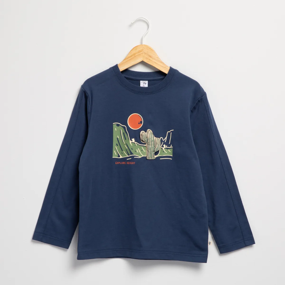 YAMP - Polera Niño Manga Larga Algodón Yamp
