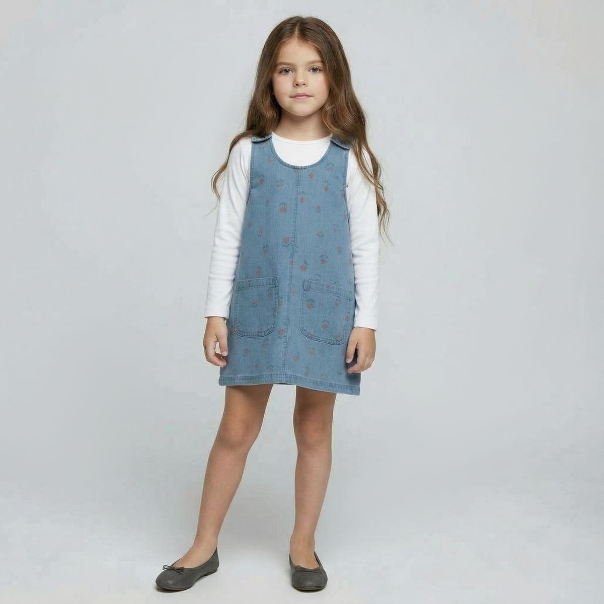 YAMP - Vestido Niña Jardinera Yamp