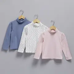 YAMP - Pack De 3 Poleras Beatles Niña Algodón