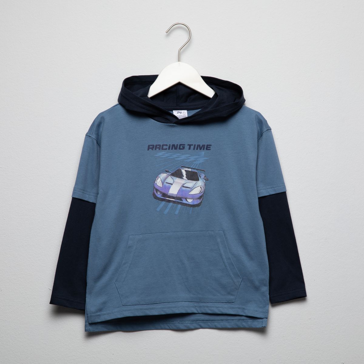 YAMP - Polera Niño Con Gorro Yamp