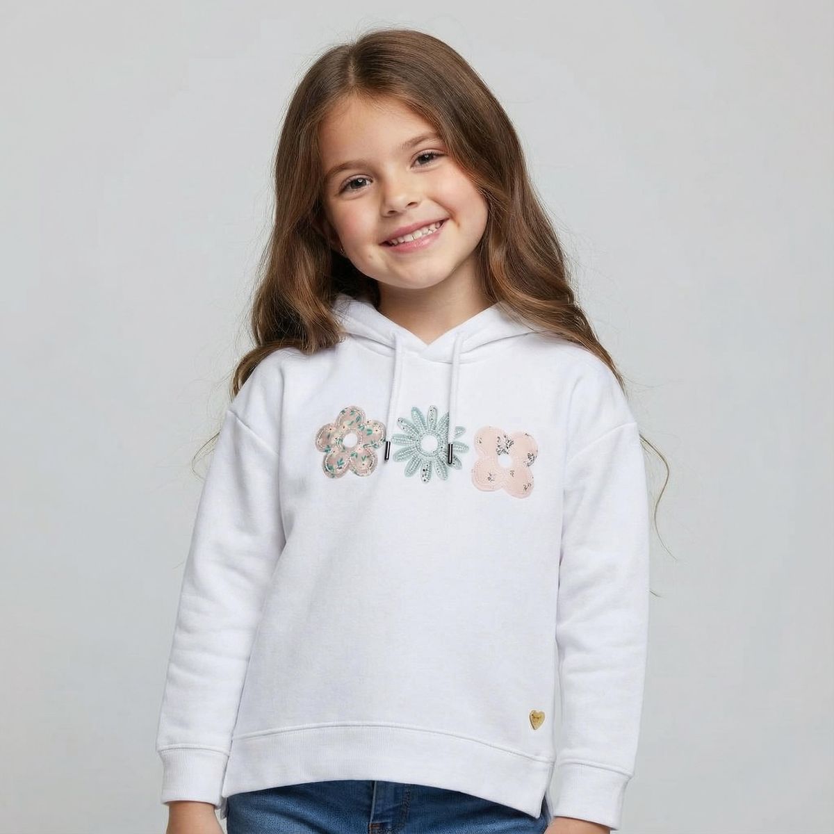 YAMP - Polerón Niña Algodón Yamp