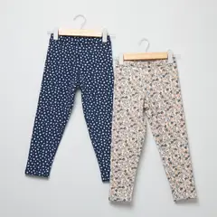 YAMP - Pack De 2 Calzas Forradas en Polar Niña