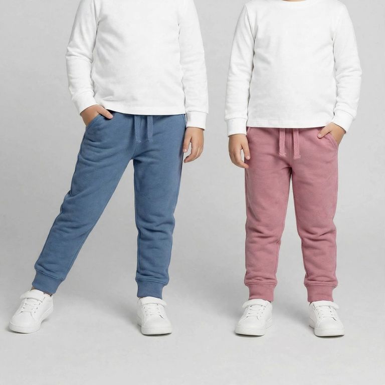 Pack 2 Pantalón Buzo Algodón Niña