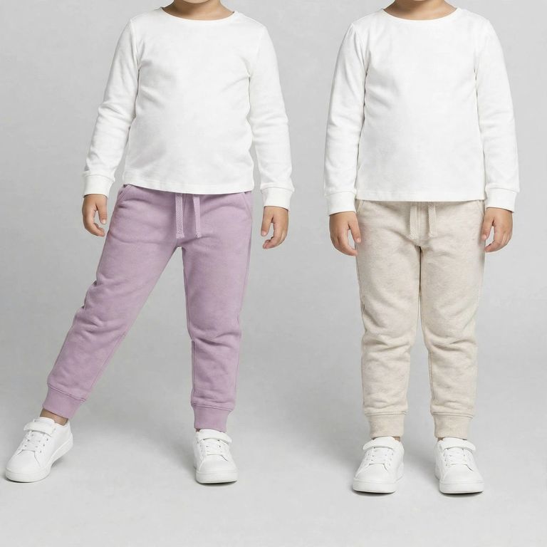 Pack 2 Pantalón Buzo Algodón Niña