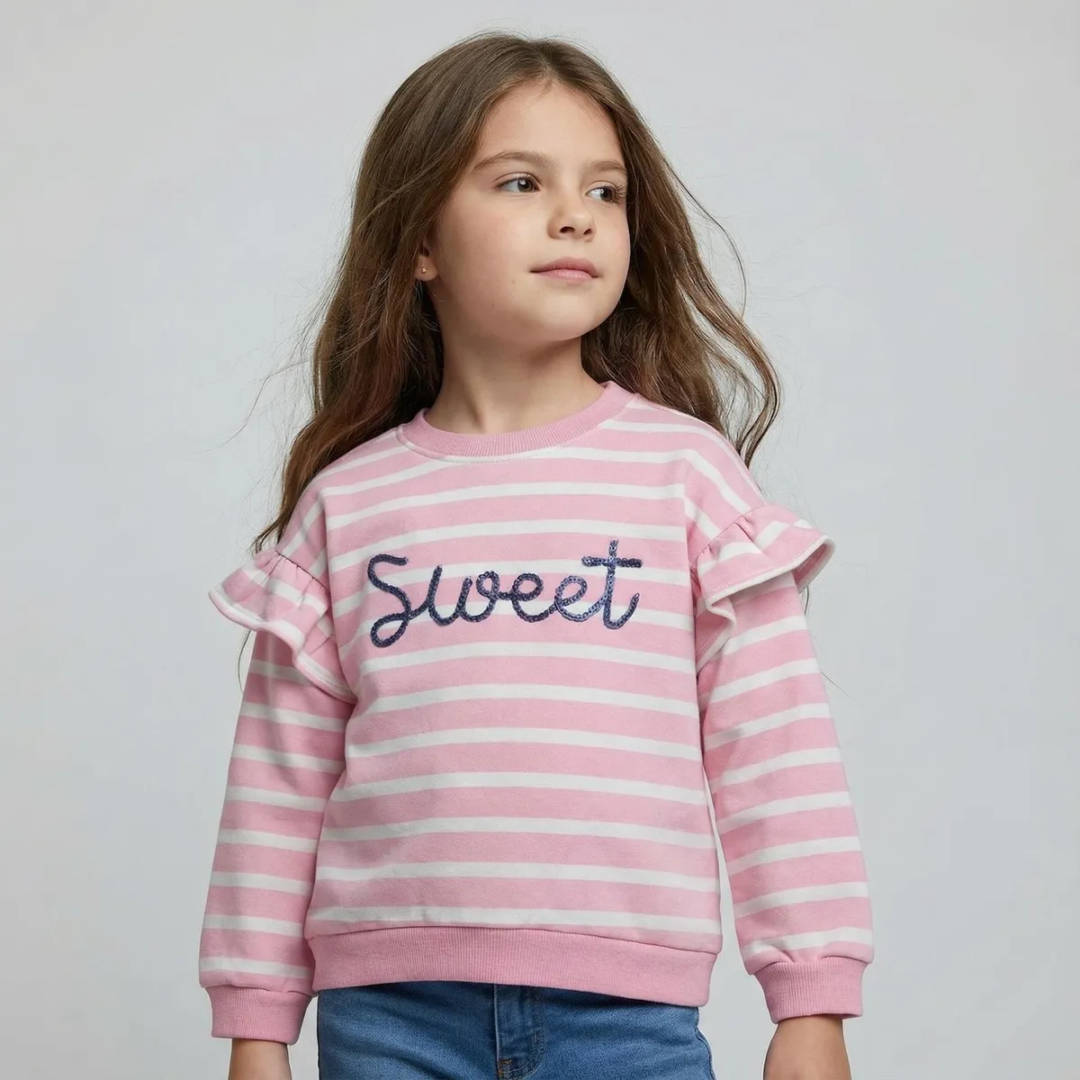 YAMP - Polerón Niña Algodón Yamp