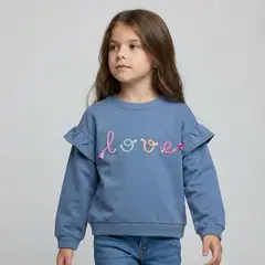 YAMP - Polerón Niña Algodón