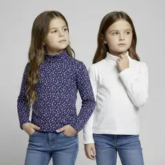 YAMP - Pack De 2 Poleras Beatles Niña Algodón