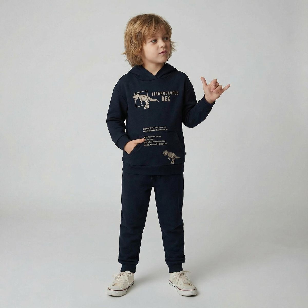 YAMP - Conjunto Polerón Mas Pantalón De Buzo Niño Yamp