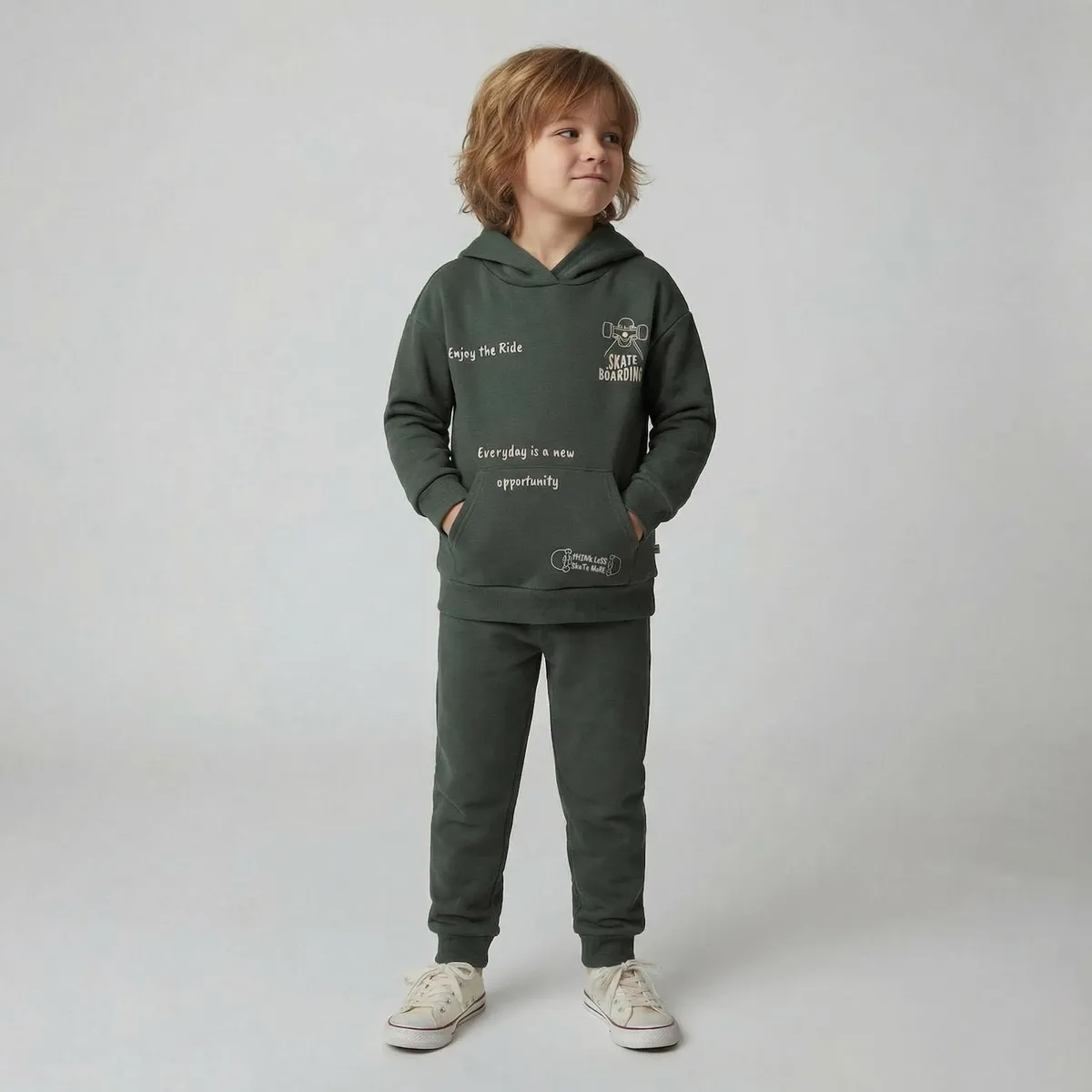 YAMP - Conjunto Polerón Mas Pantalón De Buzo Niño Yamp