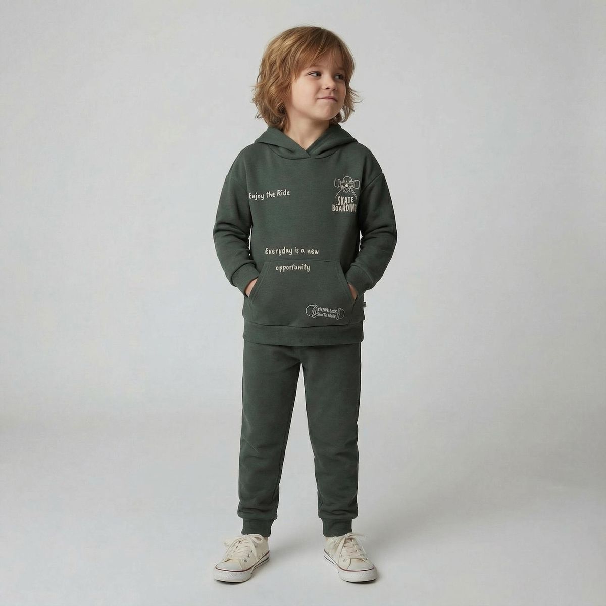YAMP - Conjunto Polerón Mas Pantalón De Buzo Niño Yamp