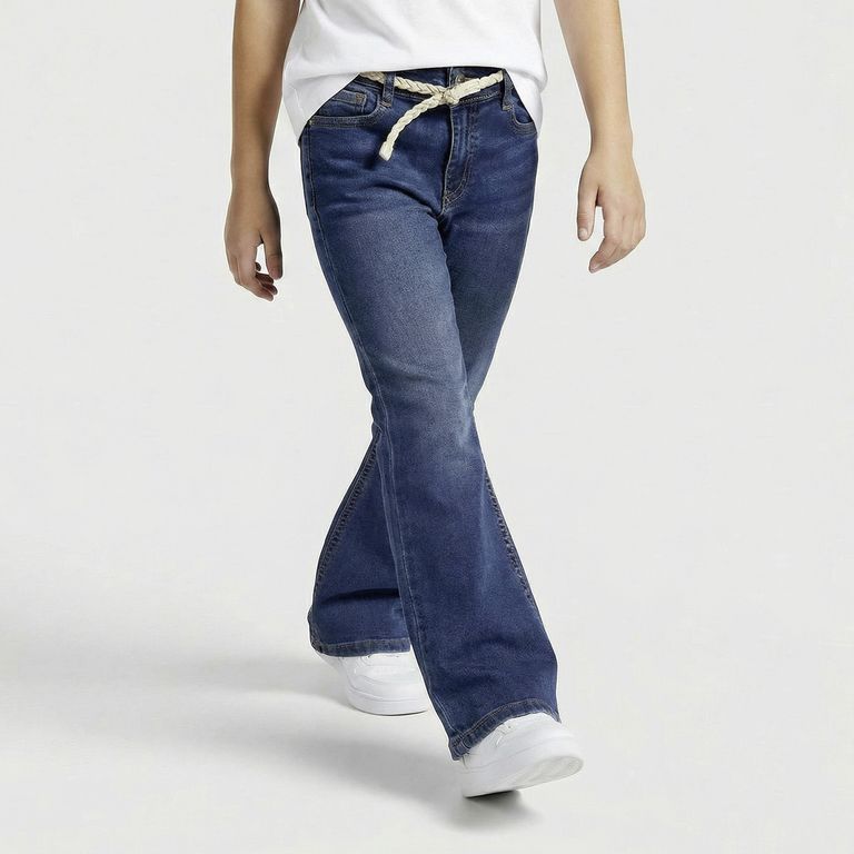 CONIGLIO Jeans Niña Con Cinturón
