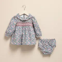 CONIGLIO - Vestido Más Calzón Algodón Bebé Niña