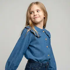 CONIGLIO - Blusa Jeans Niña