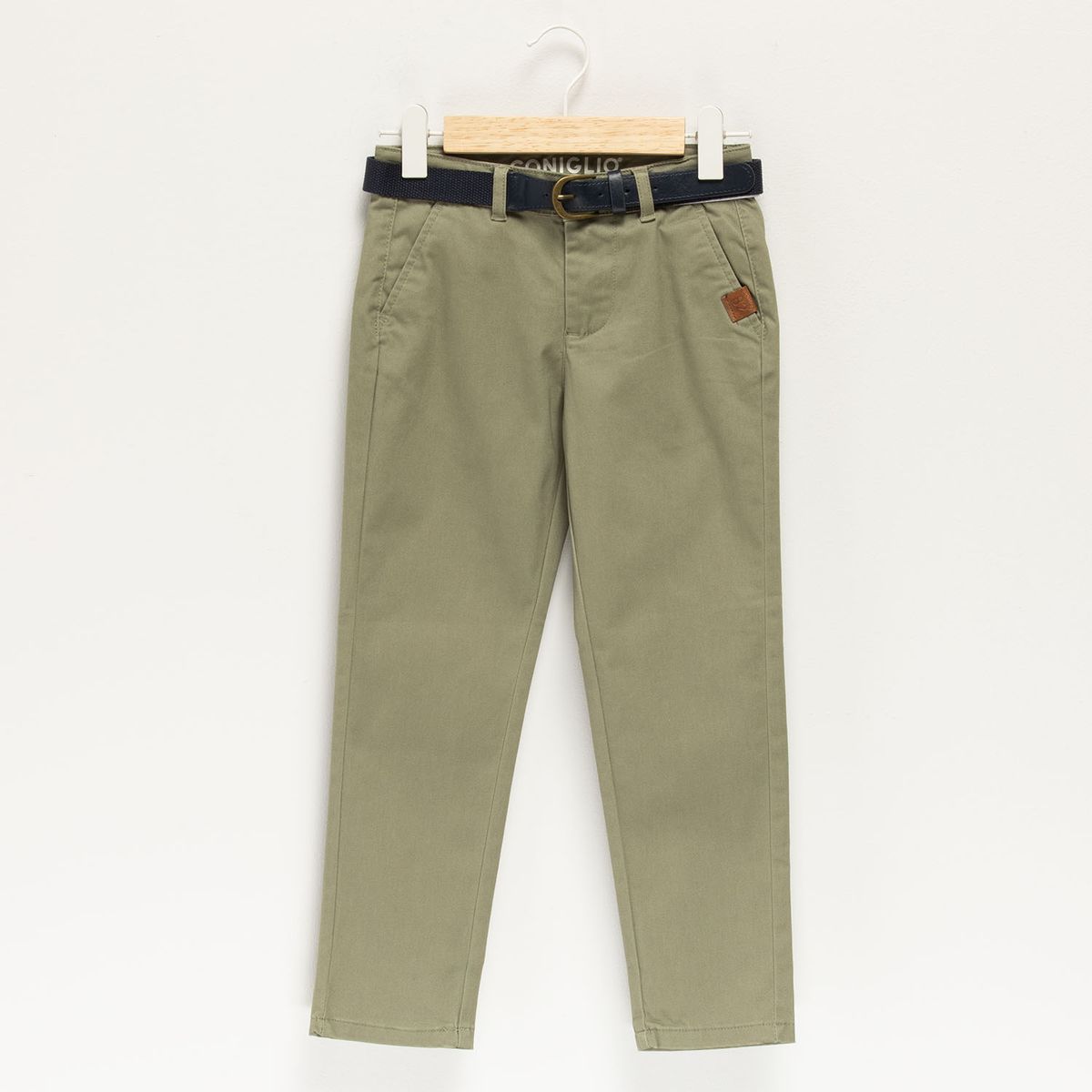 CONIGLIO - Pantalón Niño Con Cinturón Coniglio
