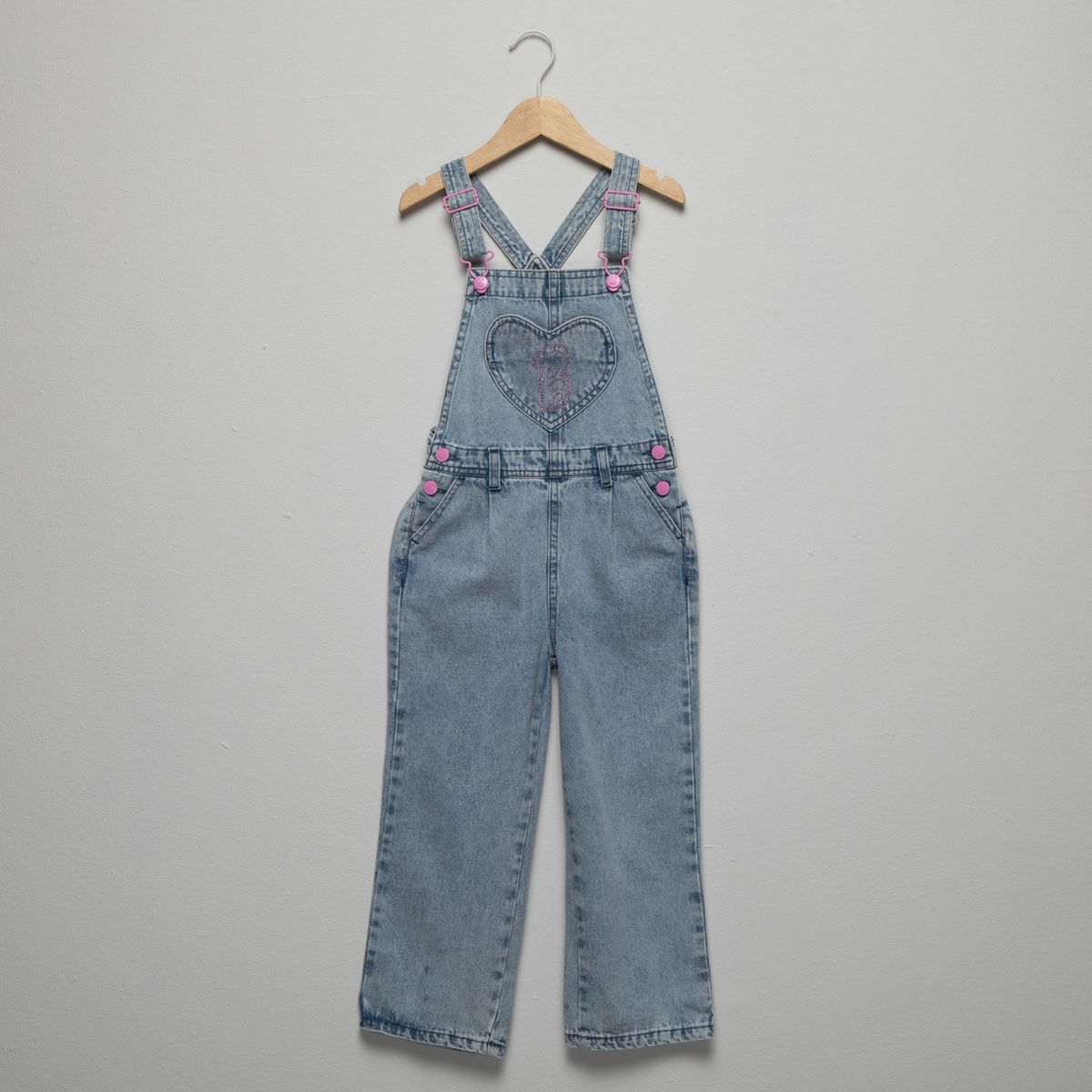 BARBIE - Jardinera Niña Algodón Barbie