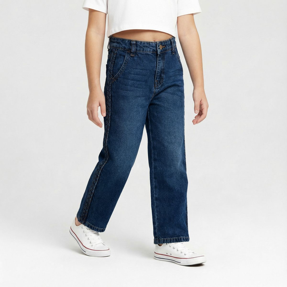 CONIGLIO - Jeans Niña Algodón Coniglio