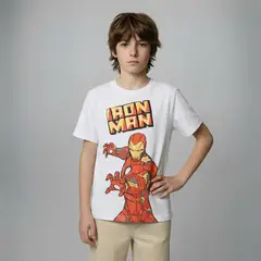 AVENGERS - Polera Manga Corta Niño