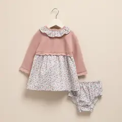 CONIGLIO - Vestido Más Calzón Algodón Bebé Niña