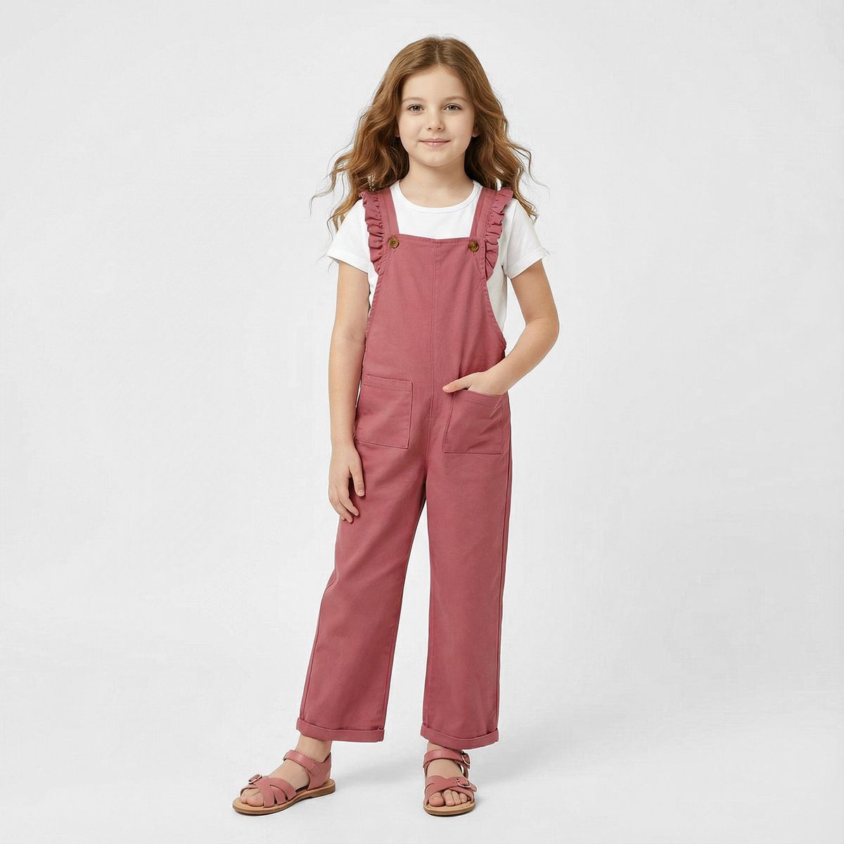 CONIGLIO - Jardinera Niña Algodón Coniglio