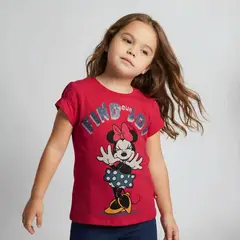 MINNIE - Polera Niña Algodón