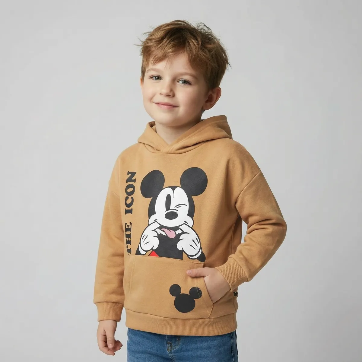 STD CHARACTERS - Polerón Niño Mickey Mouse