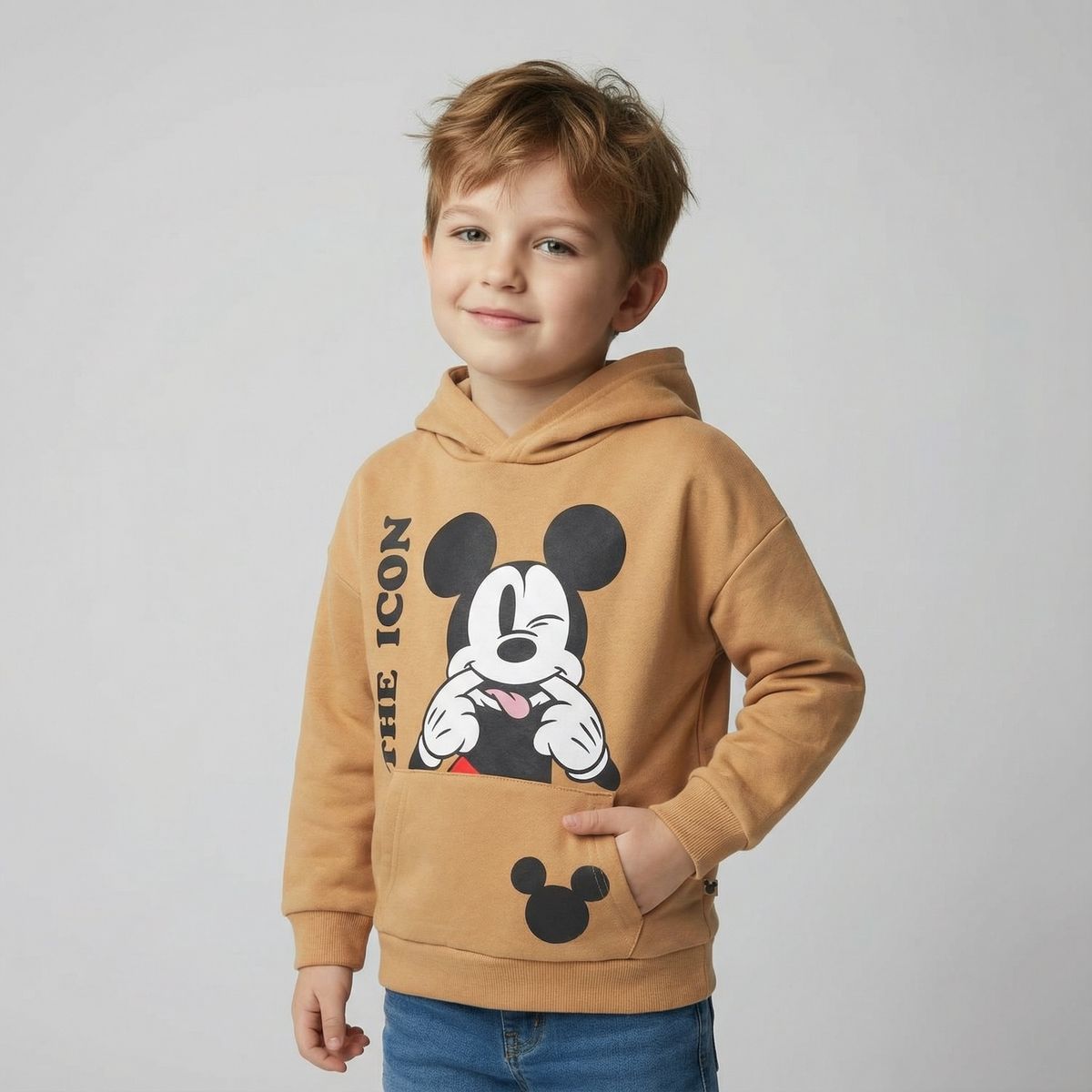STD CHARACTERS - Polerón Niño Mickey Mouse