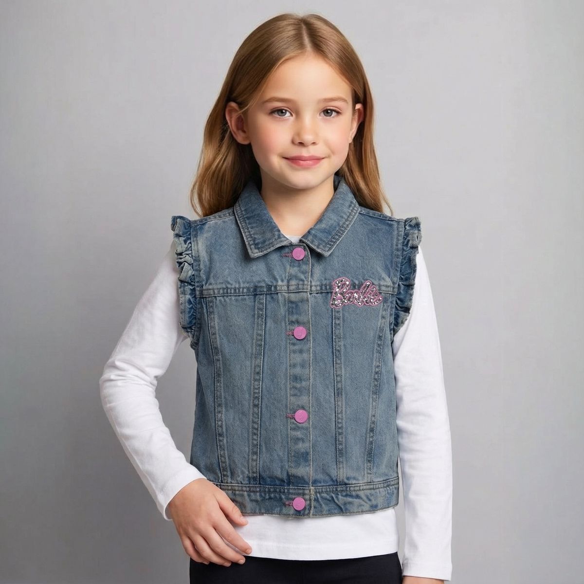 BARBIE - Chaqueta Jeans Barbie