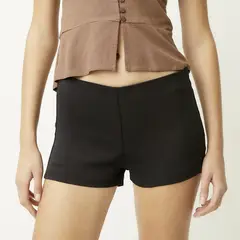 SYBILLA - Short Slim Tiro Bajo Mujer