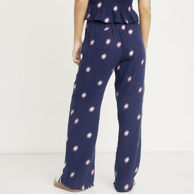 Imagen 2 del producto Pantalón Wide Leg Tiro Medio Mujer