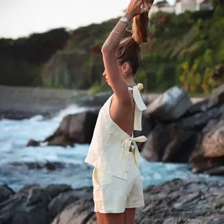 BASEMENT - Short Mujer Paula Mekis