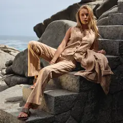 BASEMENT - Pantalón Mujer Paula Mekis