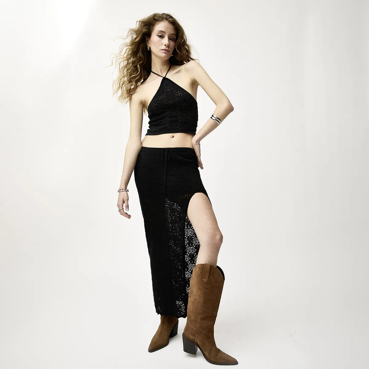 FALABELLA - Falda Tejida x Paula Fernández