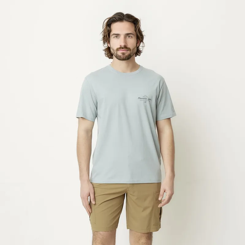MOUNTAIN GEAR - Polera Manga Corta Deportiva Hombre Mountain Gear
