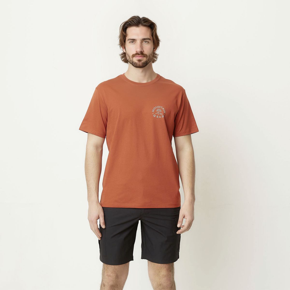 MOUNTAIN GEAR - Polera Manga Corta Deportiva Hombre Mountain Gear