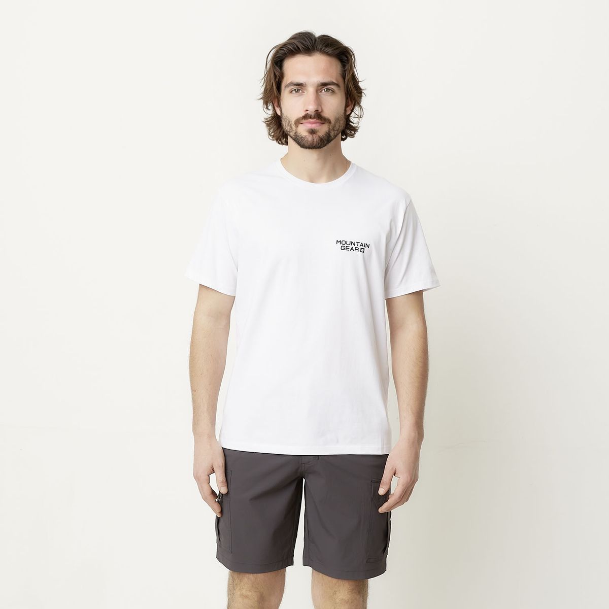 MOUNTAIN GEAR - Polera Manga Corta Deportiva Hombre Mountain Gear