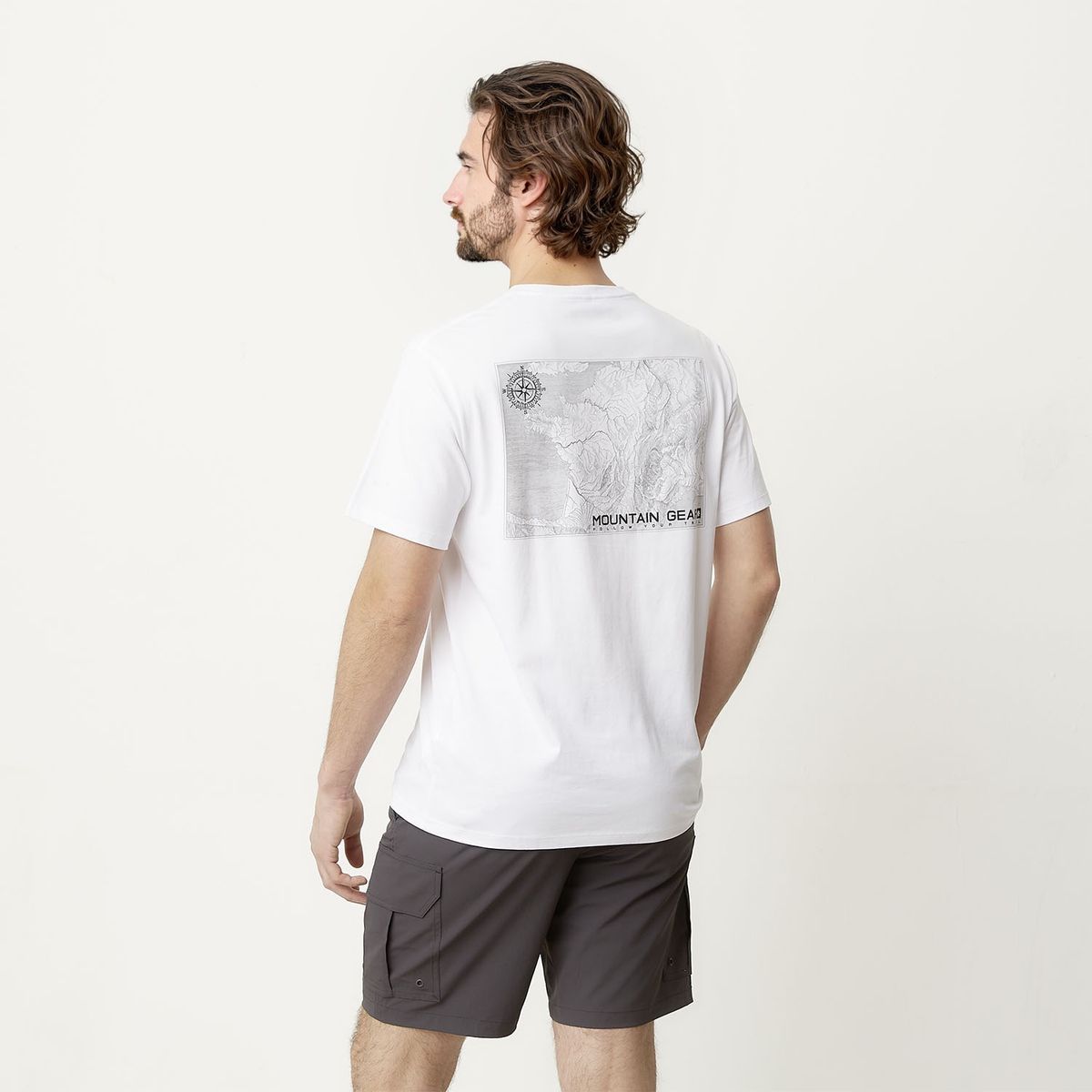 MOUNTAIN GEAR - Polera Manga Corta Deportiva Hombre Mountain Gear