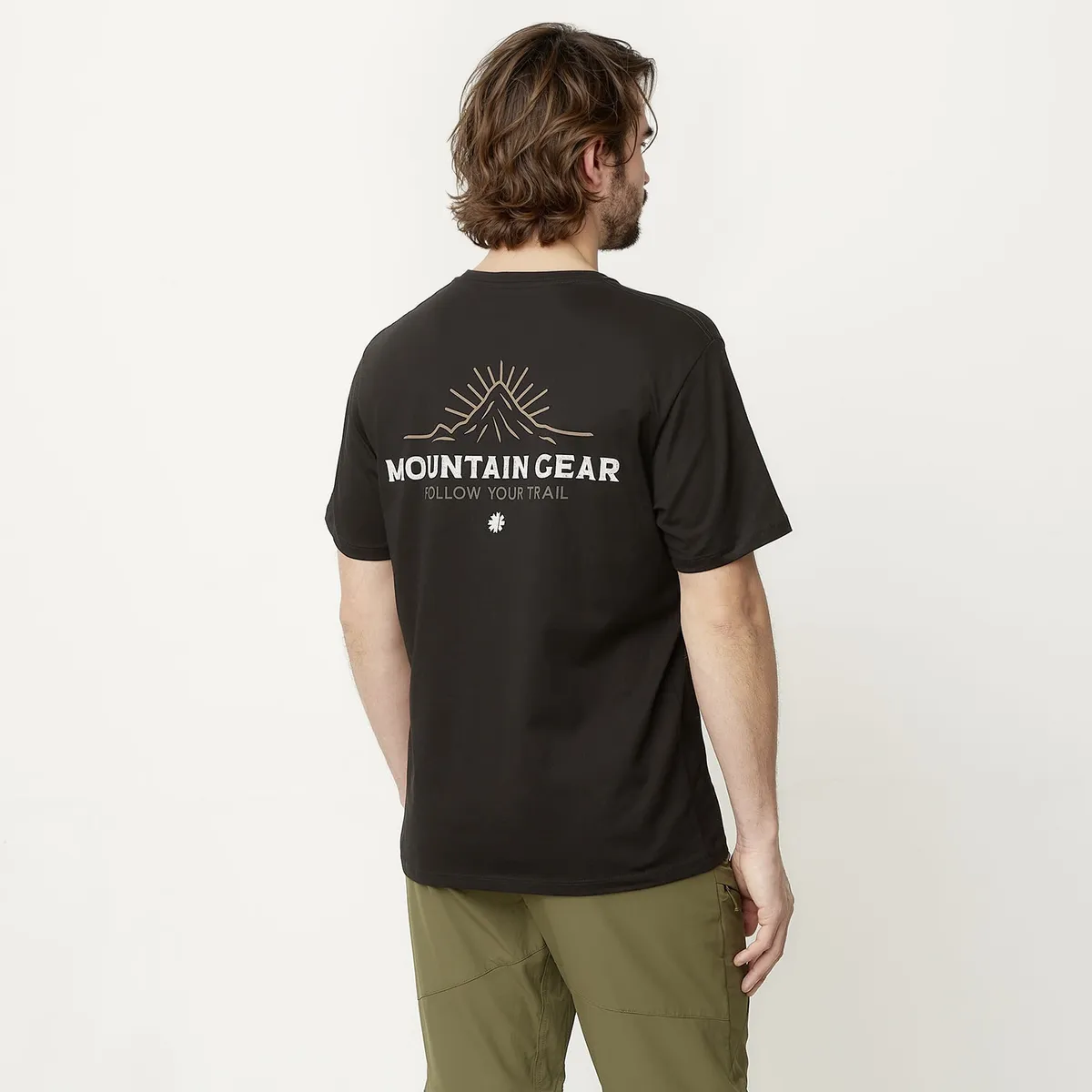 MOUNTAIN GEAR - Polera Manga Corta Deportiva Hombre Mountain Gear