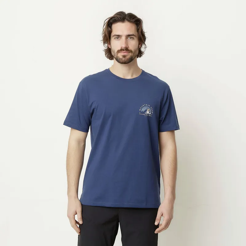 MOUNTAIN GEAR - Polera Manga Corta Deportiva Hombre Mountain Gear