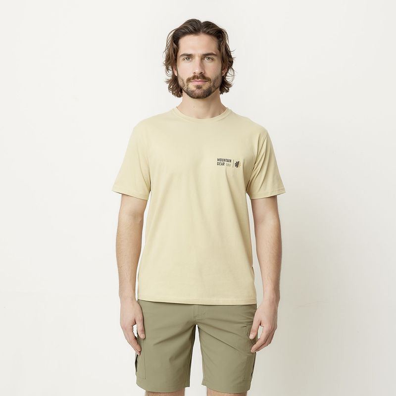 MOUNTAIN GEAR - Polera Manga Corta Deportiva Hombre Mountain Gear