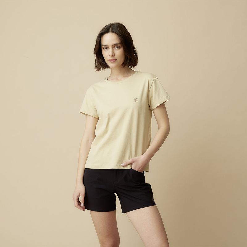 MOUNTAIN GEAR - Polera Manga Corta Deportiva Mujer Mountain Gear