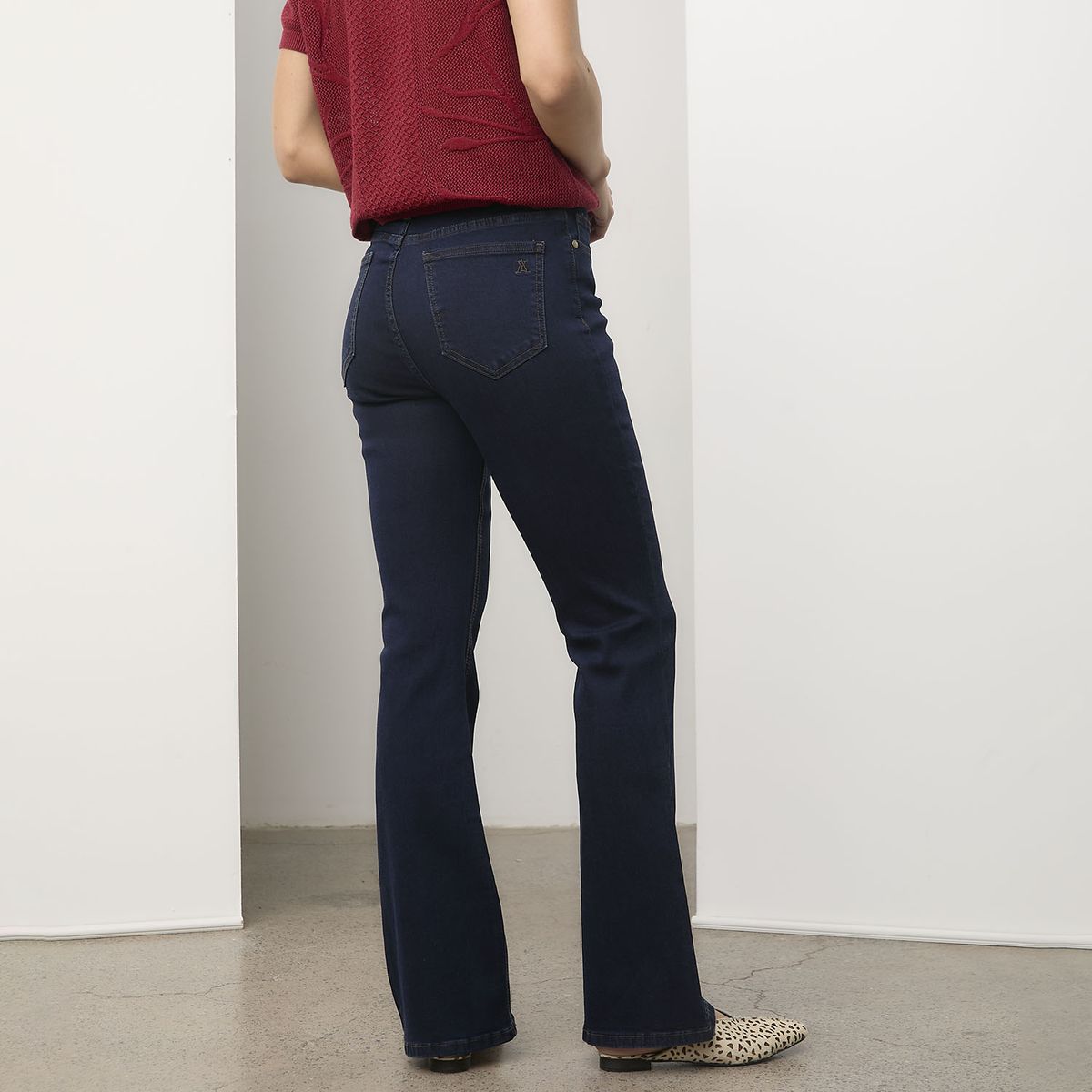 APOLOGY - Jeans Flare Tiro Medio Mujer Apology