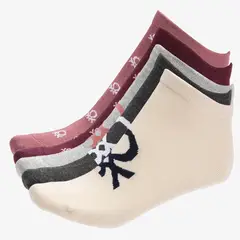 BENETTON - Pack de 5 Calcetines Mujer